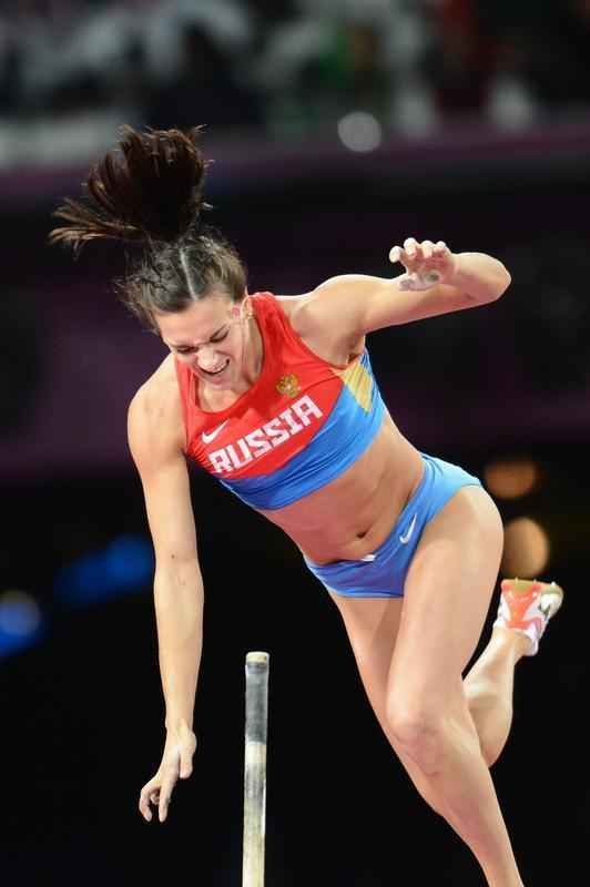 Veja fotos da musa do salto com vara, a russa Yelena Isinbayeva