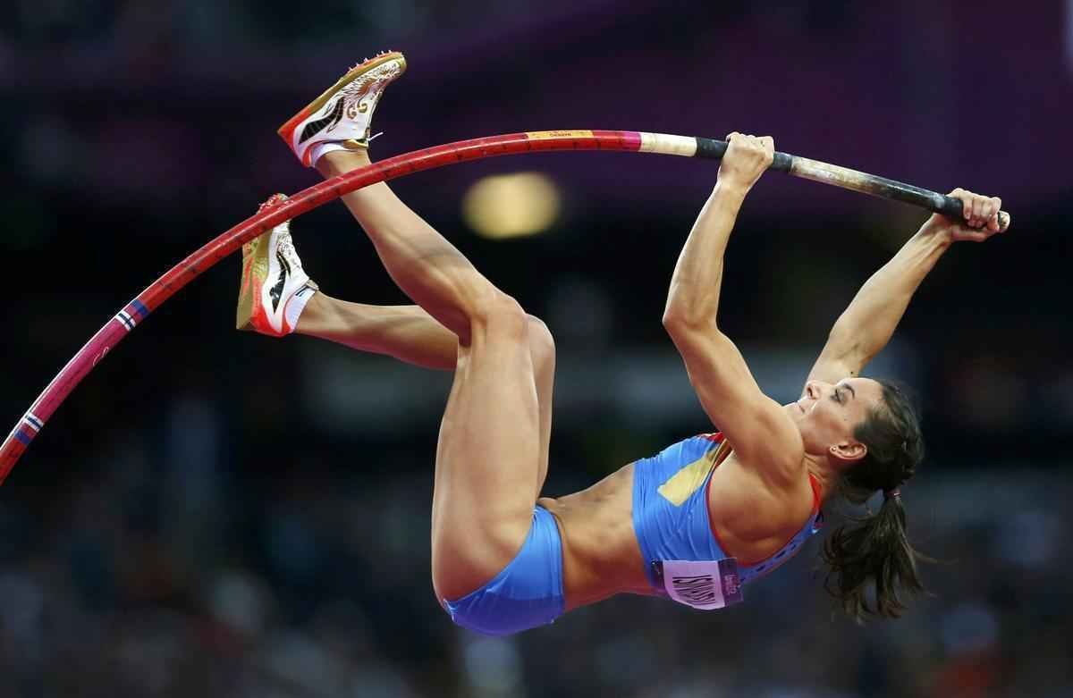 Veja fotos da musa do salto com vara, a russa Yelena Isinbayeva