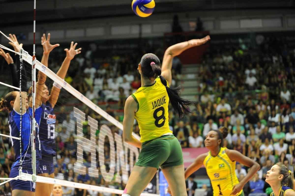 Veja fotos de Jaqueline, da Seleo Feminina de Vlei do Brasil