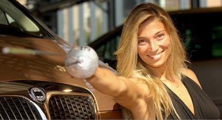 Veja fotos de Margherita Granbassi, musa da esgrima italiana