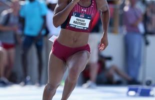 Veja fotos de Natasha Hastings, musa do atletismo dos EUA