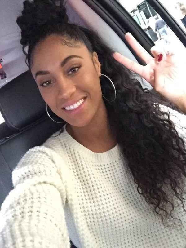 Veja fotos de Queen Harrison, do atletismo dos EUA