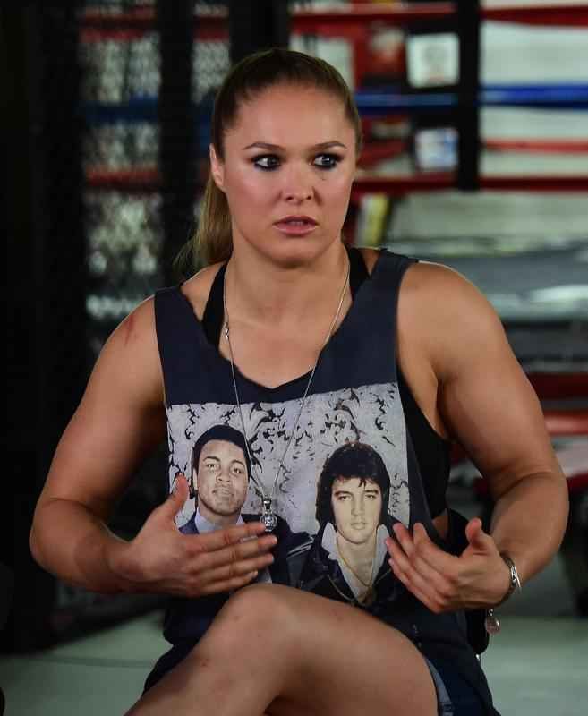 Veja fotos da norte americana Ronda Rousey, que j disputou os Jogos quando ainda lutava jud