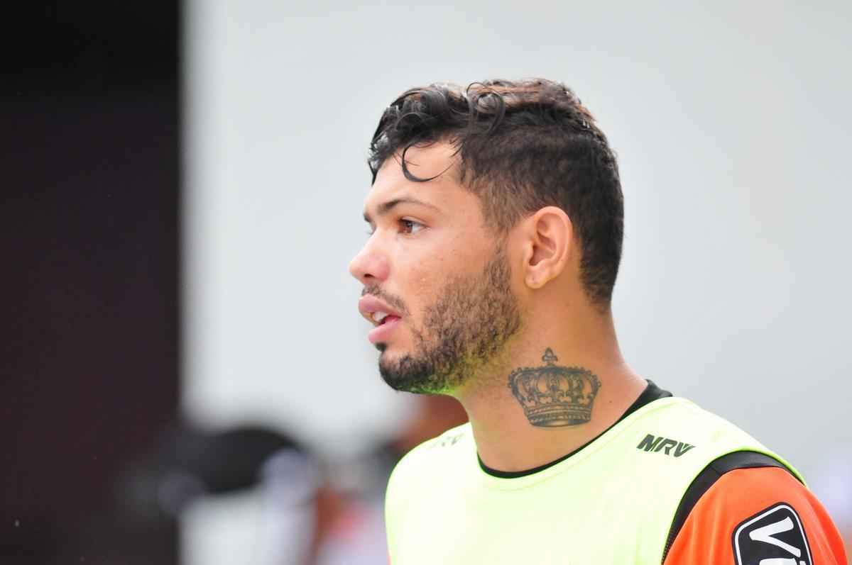 Treino do Atltico nesta quarta-feira na Cidade do Galo. Aguirre comeou a montar time do clssico