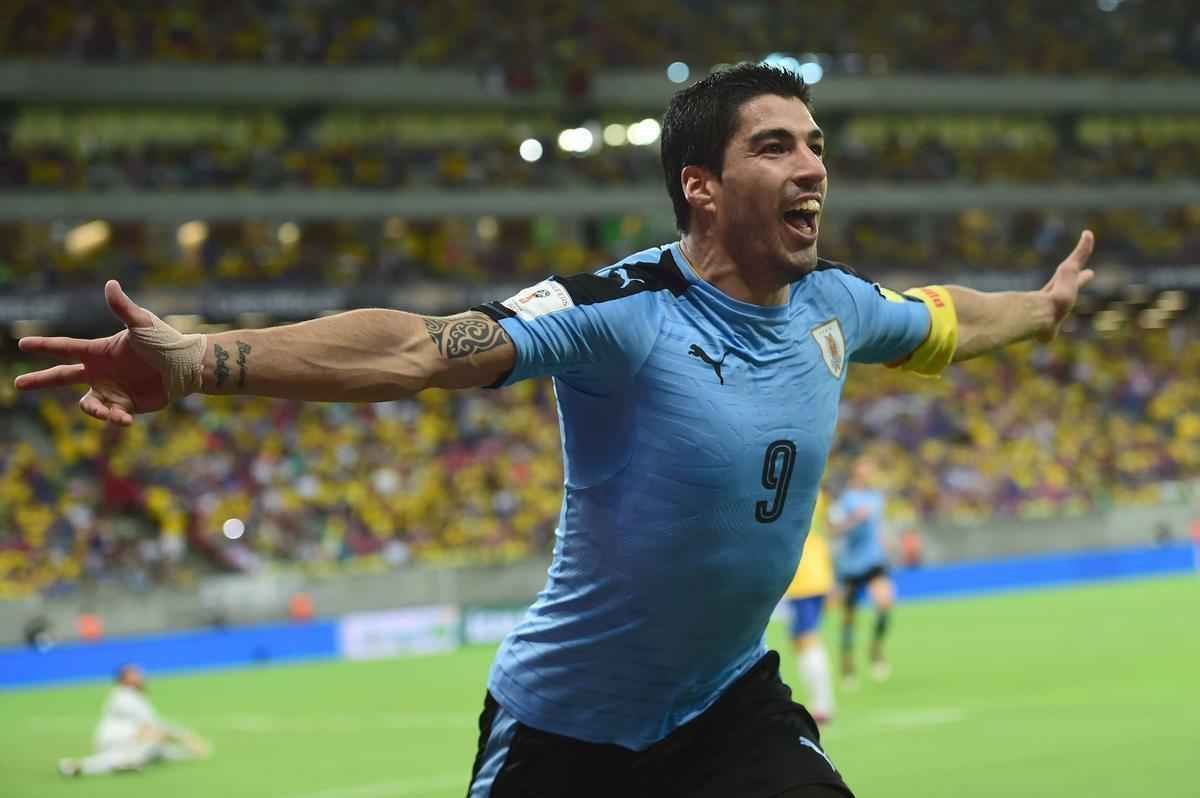Brasil abre 2 a 0, mas Uruguai reage e busca empate na Arena Pernambuco