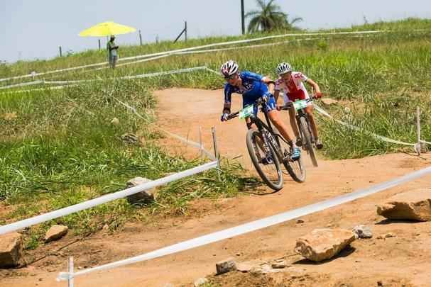 Com trechos diversificados e altamente tcnicos, pista  uma das trs instalaes do Parque Radical do Rio