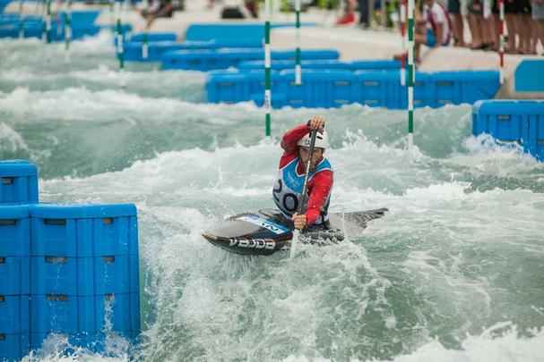 Circuito de Canoagem Slalom fica no Parque Radical, em Deodoro, tem percurso com 280 metros de corredeiras