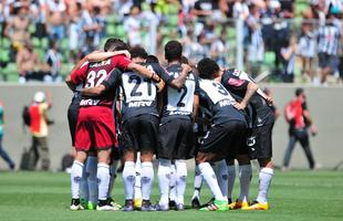 Imagens de lances do clssico mineiro realizado neste domingo, no Horto