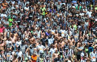 Imagens de lances do clssico mineiro realizado neste domingo, no Horto
