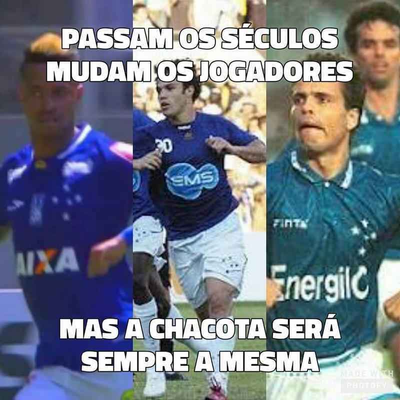 Torcedores do Cruzeiro brincaram nas redes sociais com vitria diante do Atltico, em pleno Independncia