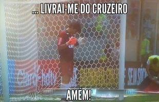 Torcedores do Cruzeiro brincaram nas redes sociais com vitria diante do Atltico, em pleno Independncia