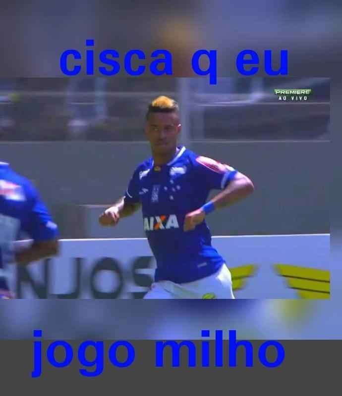 Torcedores do Cruzeiro brincaram nas redes sociais com vitria diante do Atltico, em pleno Independncia