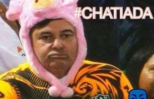 Torcedores do Cruzeiro brincaram nas redes sociais com vitria diante do Atltico, em pleno Independncia