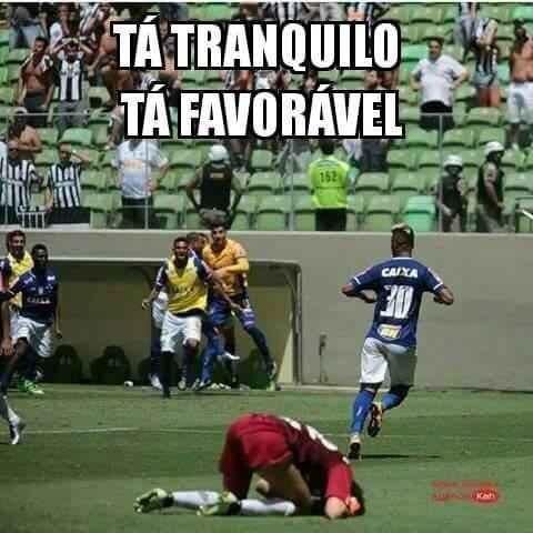 Torcedores do Cruzeiro brincaram nas redes sociais com vitria diante do Atltico, em pleno Independncia