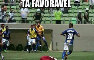Torcedores do Cruzeiro brincaram nas redes sociais com vitria diante do Atltico, em pleno Independncia