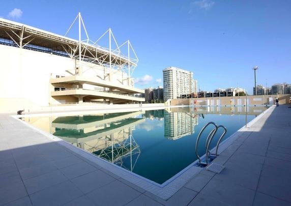 rea ser integrada ao Centro Olmpico de Treinamento (COT) para desenvolvimento dos esportes aquticos
