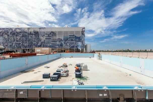 Estdio receber duas modalidades nos Jogos Olmpicos: natao e polo aqutico