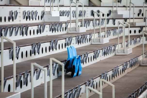 Estdio receber duas modalidades nos Jogos Olmpicos: natao e polo aqutico