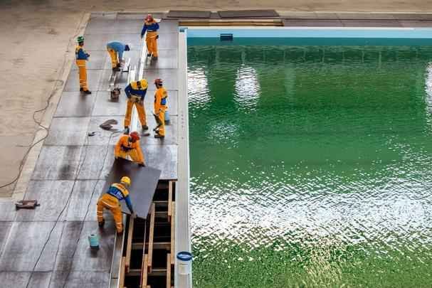 Estdio receber duas modalidades nos Jogos Olmpicos: natao e polo aqutico