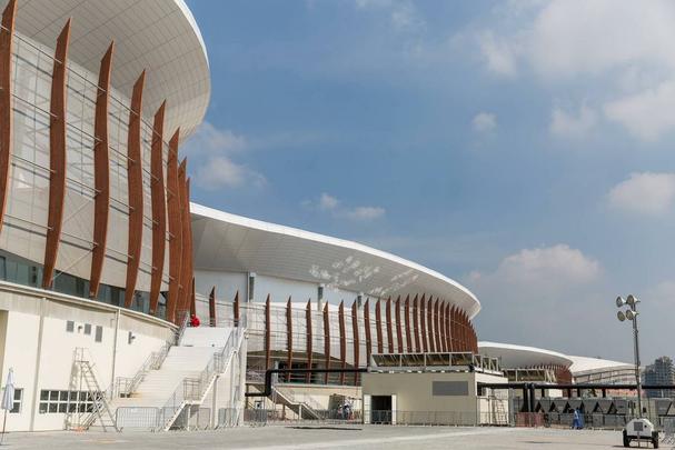 Fotos panormicas das Arenas Cariocas 1, 2 e 3