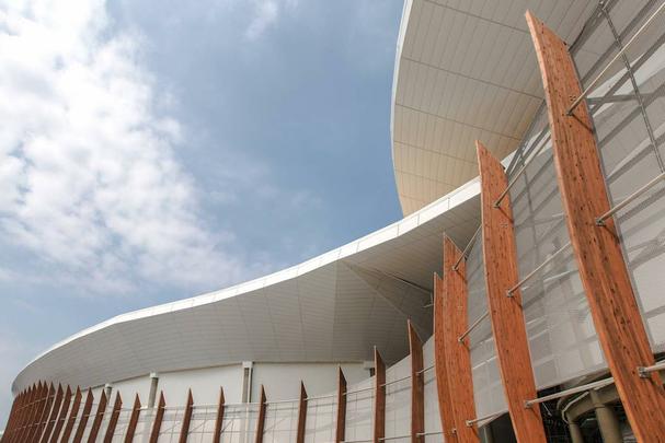 Fotos panormicas das Arenas Cariocas 1, 2 e 3