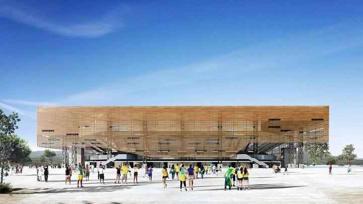 Arena ir abrigar os jogos de handebol durante a Olimpada do Rio de Janeiro