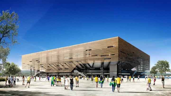 Arena irá abrigar os jogos de handebol durante a Olimpíada do Rio de Janeiro