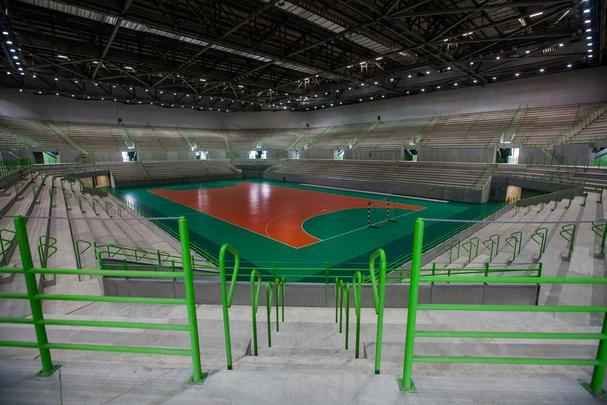 Arena ir abrigar os jogos de handebol durante a Olimpada do Rio de Janeiro