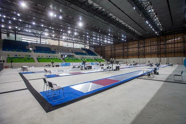 Parque Olmpico de Deodoro, arena e demais instalaes do Pentatlo Moderno