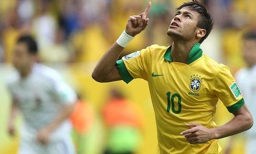 Veja fotos de Neymar, atacante da Seleo Brasileira de futebol na Olimpada