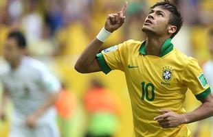 Veja fotos de Neymar, atacante da Seleo Brasileira de futebol na Olimpada