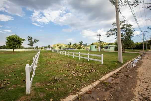 Construdo para o Pan'2007, o centro foi projetado de acordo com os padres da Federao Equestre Internacional (FEI). O complexo tem rea aproximada de 1 milho m.