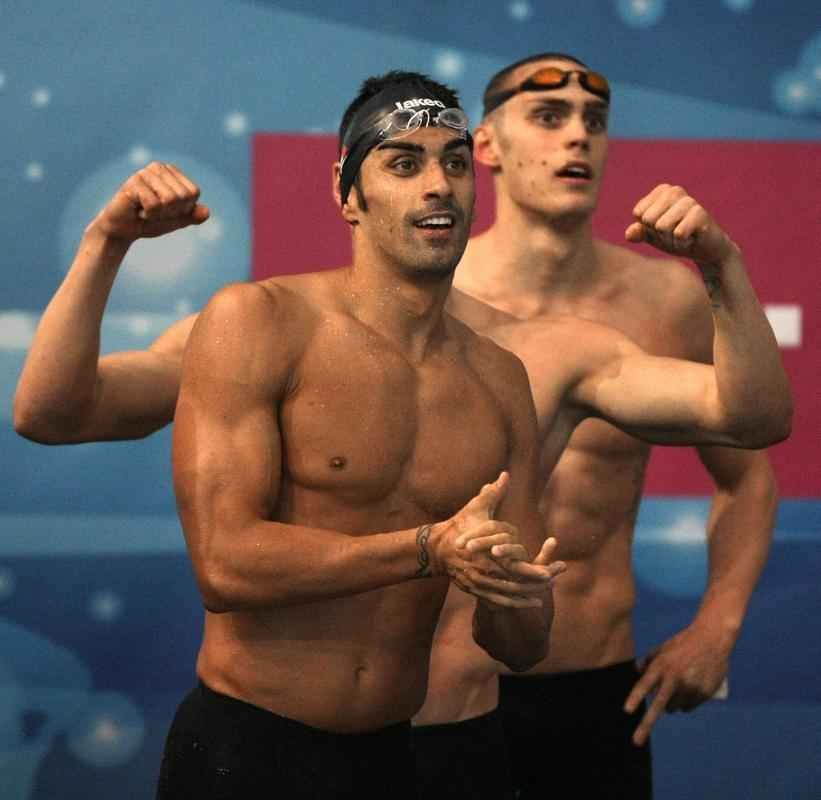 Veja fotos do nadador italiano Filippo Magnini