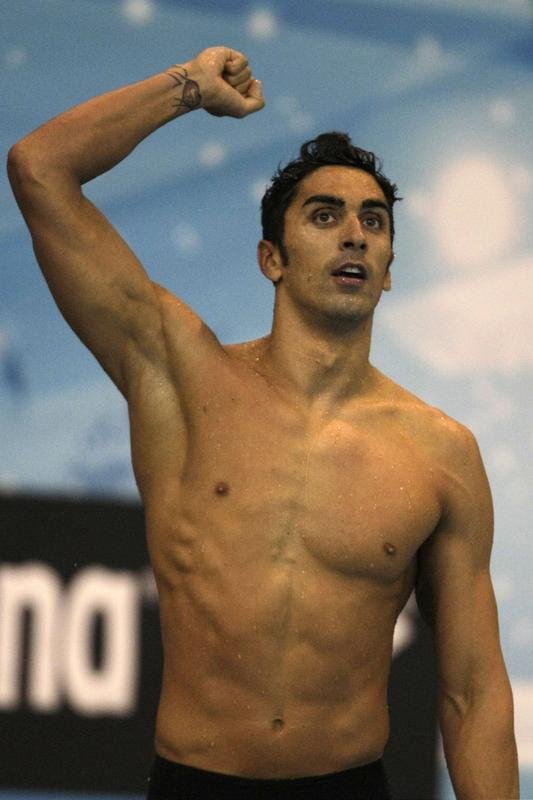 Veja fotos do nadador italiano Filippo Magnini