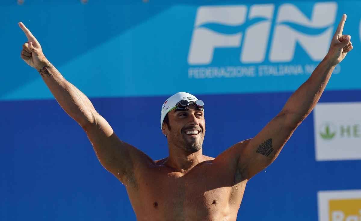 Veja fotos do nadador italiano Filippo Magnini