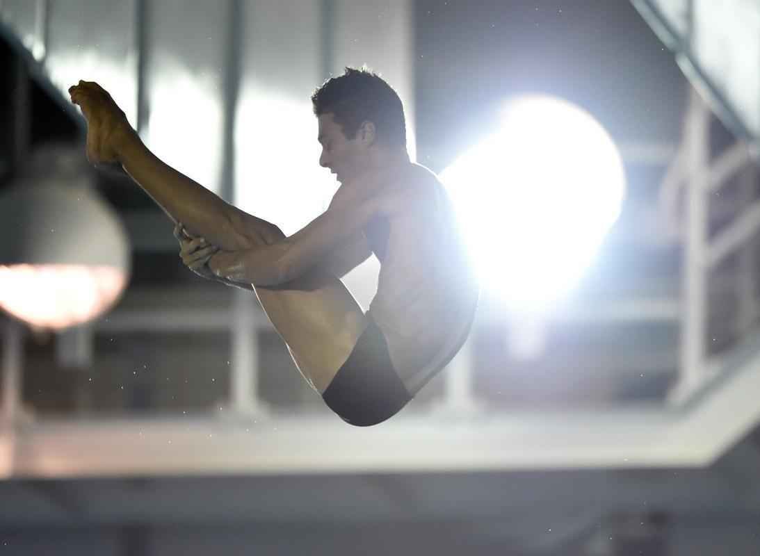 Veja fotos do muso Hugo Parisi, brasileiro dos saltos ornamentais