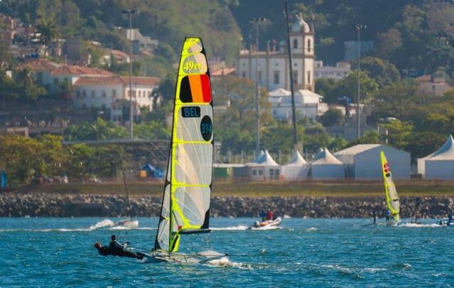 A Marina da Glria foi a primeira instalao testada para os Jogos, em agosto de 2014. A instalao fica localizada no Parque do Flamengo, no centro da cidade, e receber provas de vela (olmpica e paralmpica)