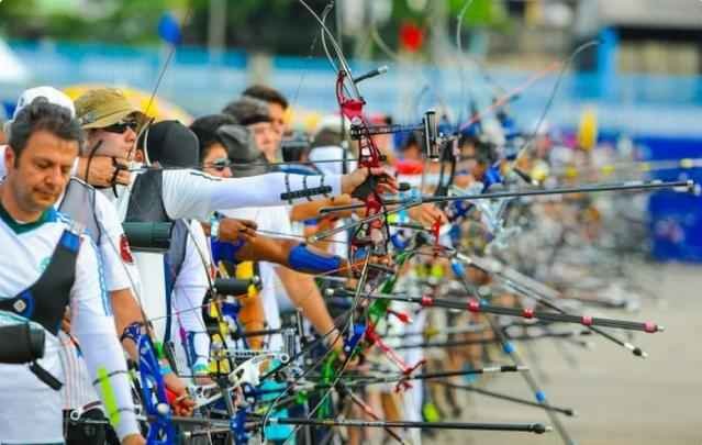 A instalao passou por reforma para os Jogos. Para a maratona, 30 mil espectadores ocuparo lugares ao longo dos 600 metros da passarela do samba. Local ainda receber provas de tiro com arco