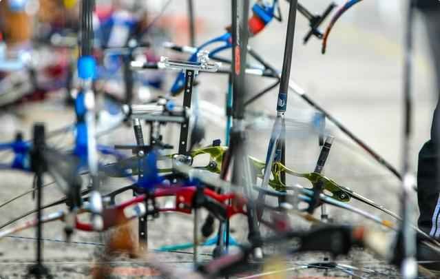 A instalao passou por reforma para os Jogos. Para a maratona, 30 mil espectadores ocuparo lugares ao longo dos 600 metros da passarela do samba. Local ainda receber provas de tiro com arco