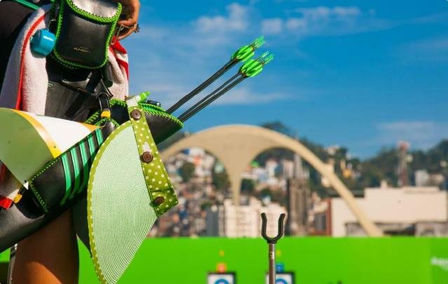 A instalao passou por reforma para os Jogos. Para a maratona, 30 mil espectadores ocuparo lugares ao longo dos 600 metros da passarela do samba. Local ainda receber provas de tiro com arco