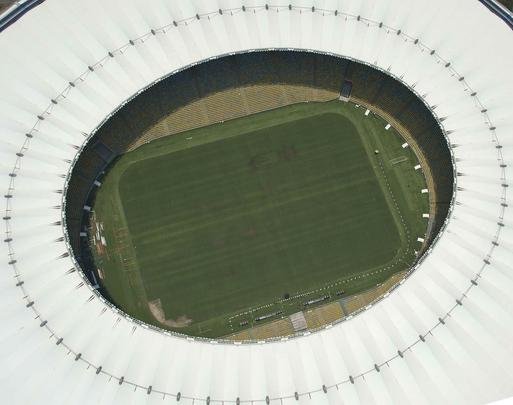 Palco da final das Copas do Mundo de 1950 e 2014, Maracan receber jogos de futebol e ser palco das cerimnias de abertura e encerramento