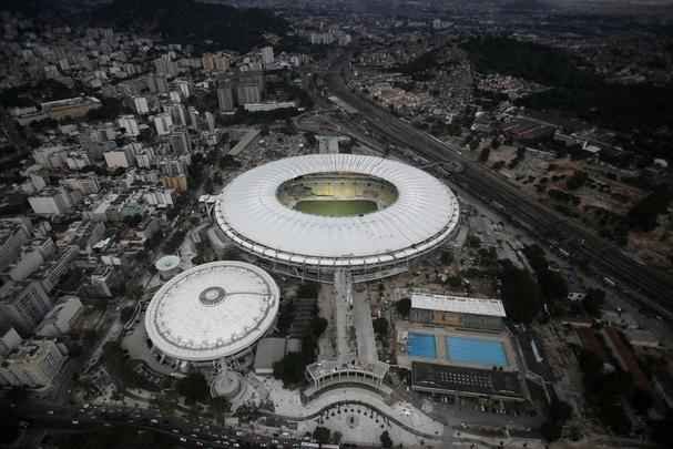 Palco da final das Copas do Mundo de 1950 e 2014, Maracan receber jogos de futebol e ser palco das cerimnias de abertura e encerramento