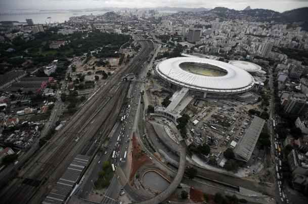 Palco da final das Copas do Mundo de 1950 e 2014, Maracan receber jogos de futebol e ser palco das cerimnias de abertura e encerramento