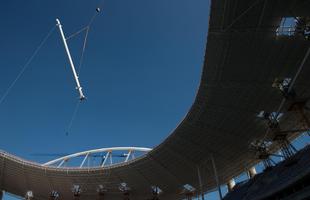 Construdo para o Pan'2007, Estdio Engenho teve a capacidade temporariamente ampliada de 45 mil para 60 mil espectadores para os Jogos e receber provas de atletismo e futebol