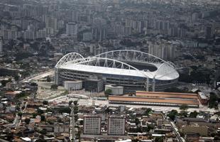 Construdo para o Pan'2007, Estdio Engenho teve a capacidade temporariamente ampliada de 45 mil para 60 mil espectadores para os Jogos e receber provas de atletismo e futebol