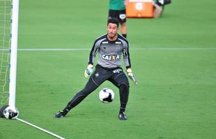 Lauro participou de treino, na Cidade do Galo, junto com o elenco do Atltico pela primeira vez