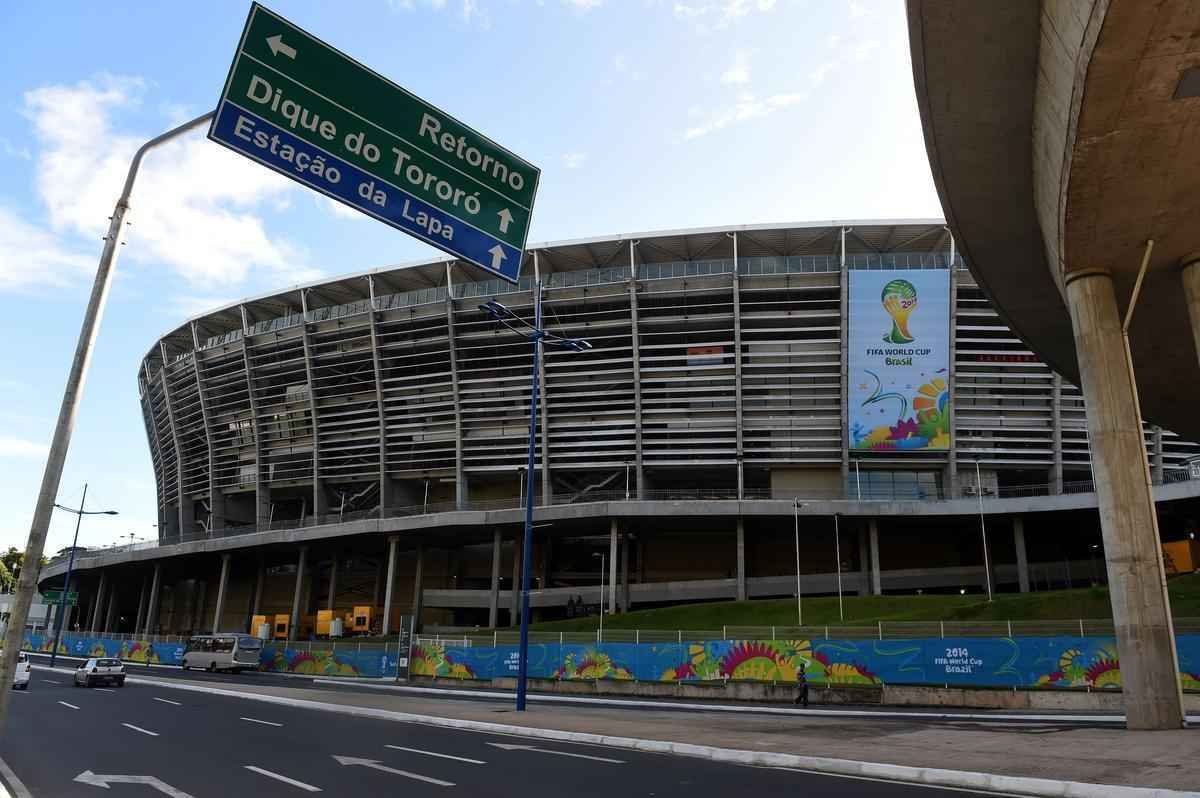 Estdio de Salvador receber dez partidas de futebol na Olimpada do Rio 