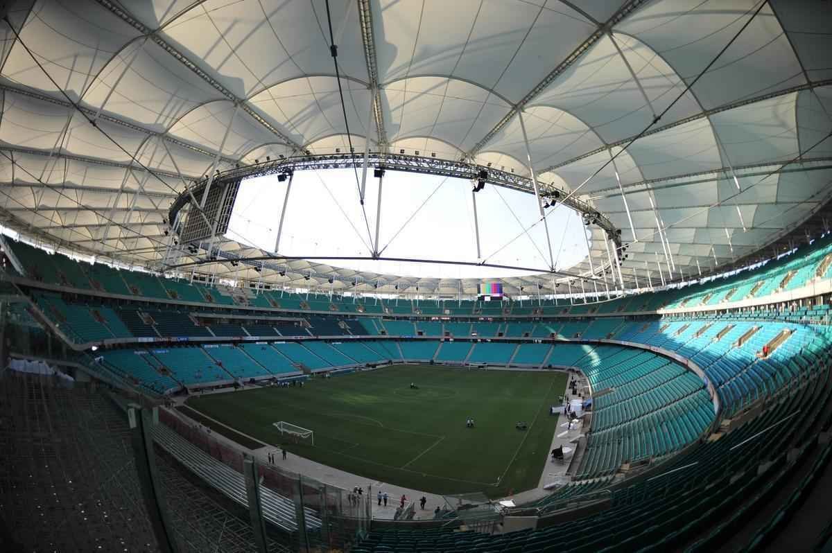 Estdio de Salvador receber dez partidas de futebol na Olimpada do Rio 