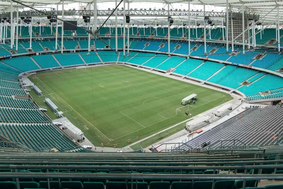 Estdio de Salvador receber dez partidas de futebol na Olimpada do Rio 
