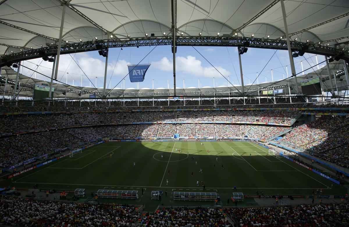 Estdio de Salvador receber dez partidas de futebol na Olimpada do Rio 